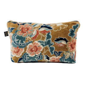 Trousse en Velours de Coton BOSTON  