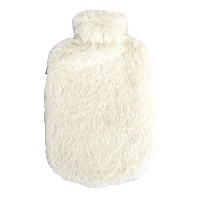 Bouillotte en Fausse Fourrure CHAMONIX - Haomy | Impression lin