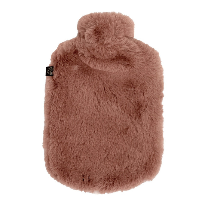 Bouillotte en Fausse Fourrure CHAMONIX - Haomy | Impression lin