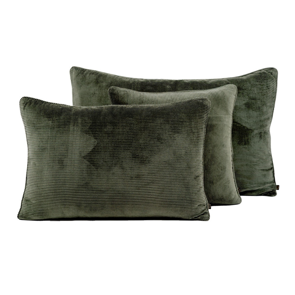Housse de Coussin en Velours de Coton Lavé HAMBOURG  