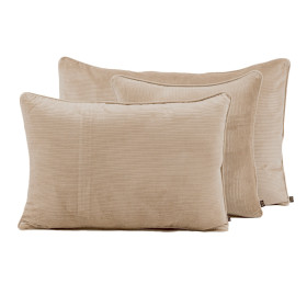Housse de Coussin en Velours de Coton Lavé HAMBOURG  