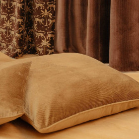 Housse de Coussin en Velours de Coton Lavé HAMBOURG  