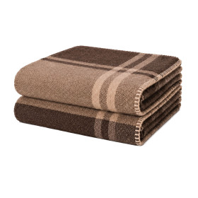 Plaid Bicolore en Laine HYGGE  