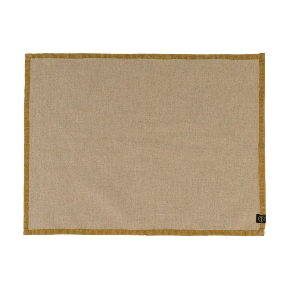 Serviette ou Set de Table en Lin et Coton MONZA  