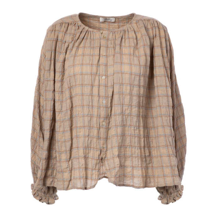 Blouse à carreaux Paris