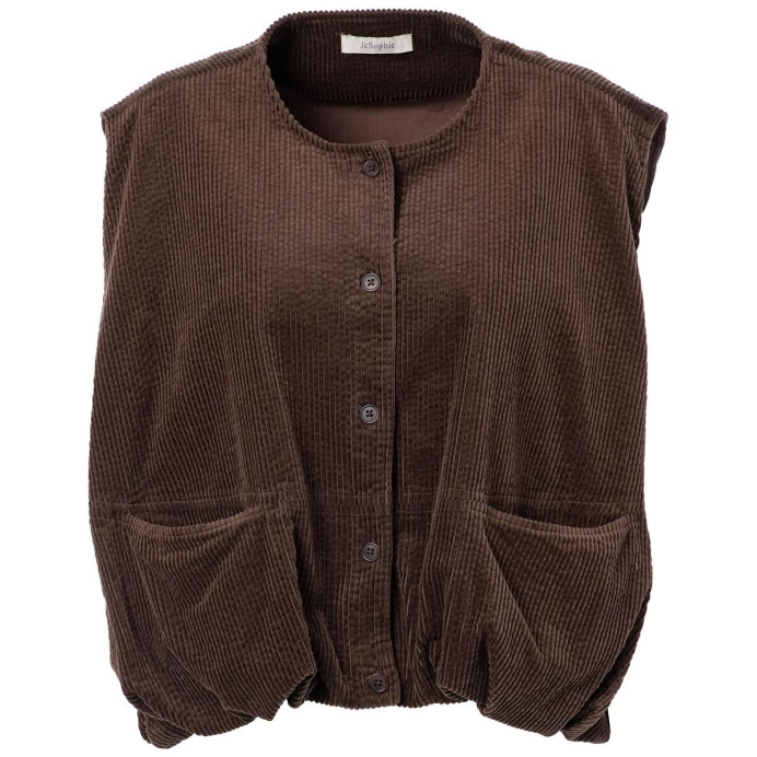 Gilet Sans Manches en Coton PEACE