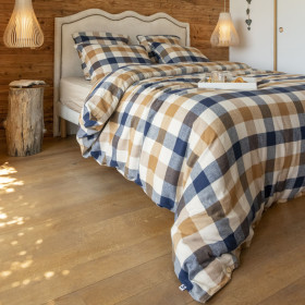 Housse de couette flanelle BASILE