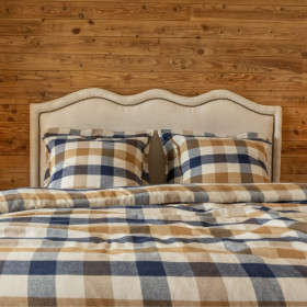 Taie d'oreiller flanelle BASILE