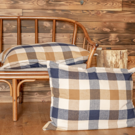 Taie d'oreiller flanelle BASILE