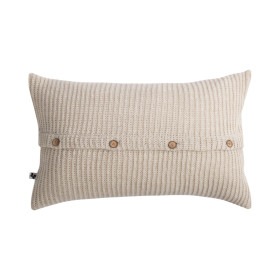 Housse de coussin tricot TRISTAN