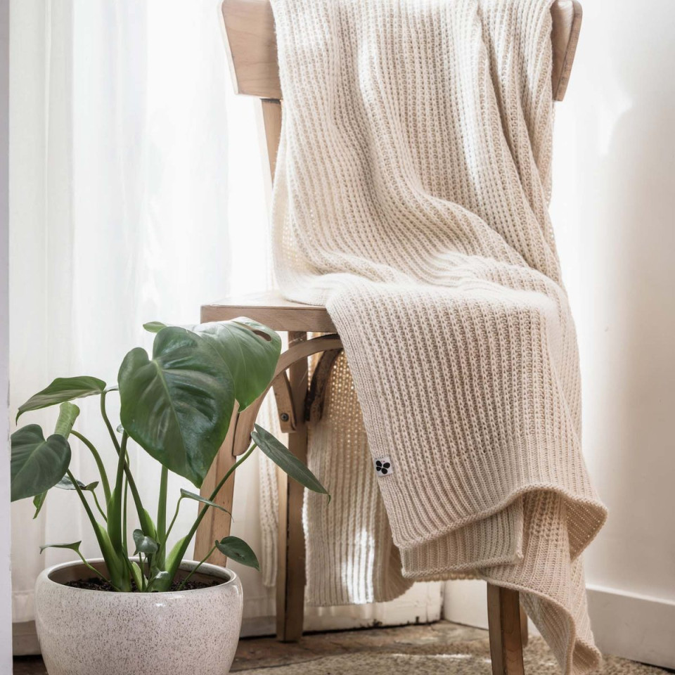 Plaid tricot TRISTAN