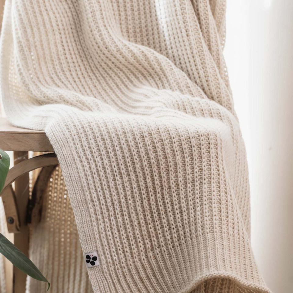 Plaid tricot TRISTAN
