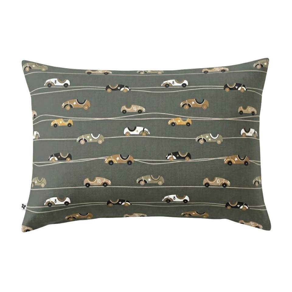 Taie d'oreiller percale BOLIDE