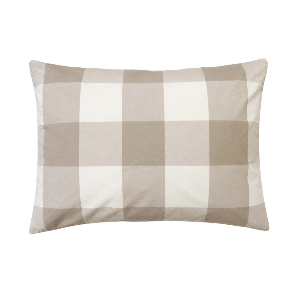 Taie d'oreiller percale CLAUDETTE