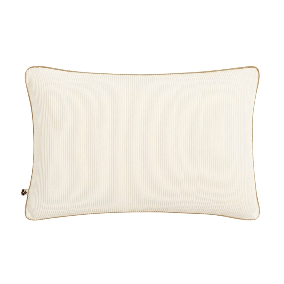 Coussin velours côtelé CLOVIS