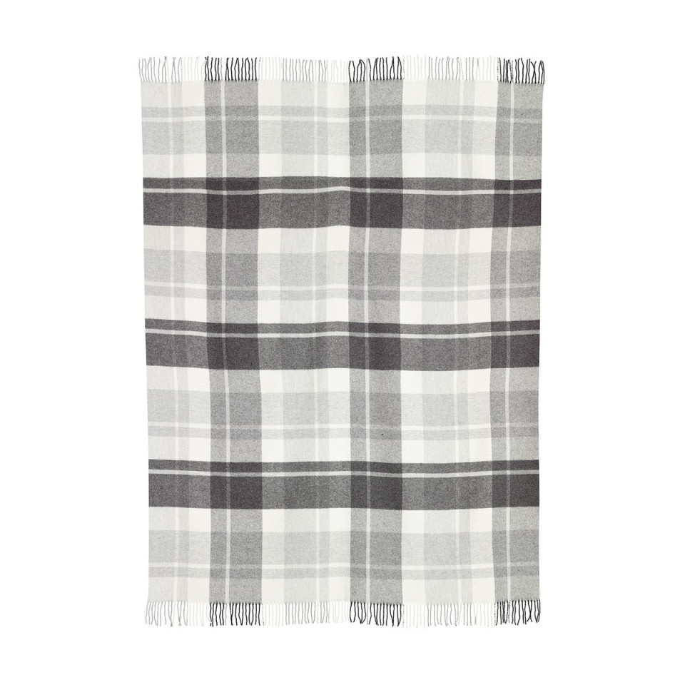 Plaid Ecossais Laine Mérinos et Cachemire SHONA