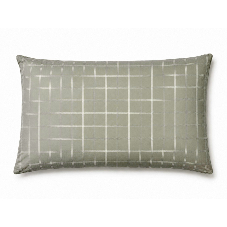 Taie d'oreiller percale COLETTE