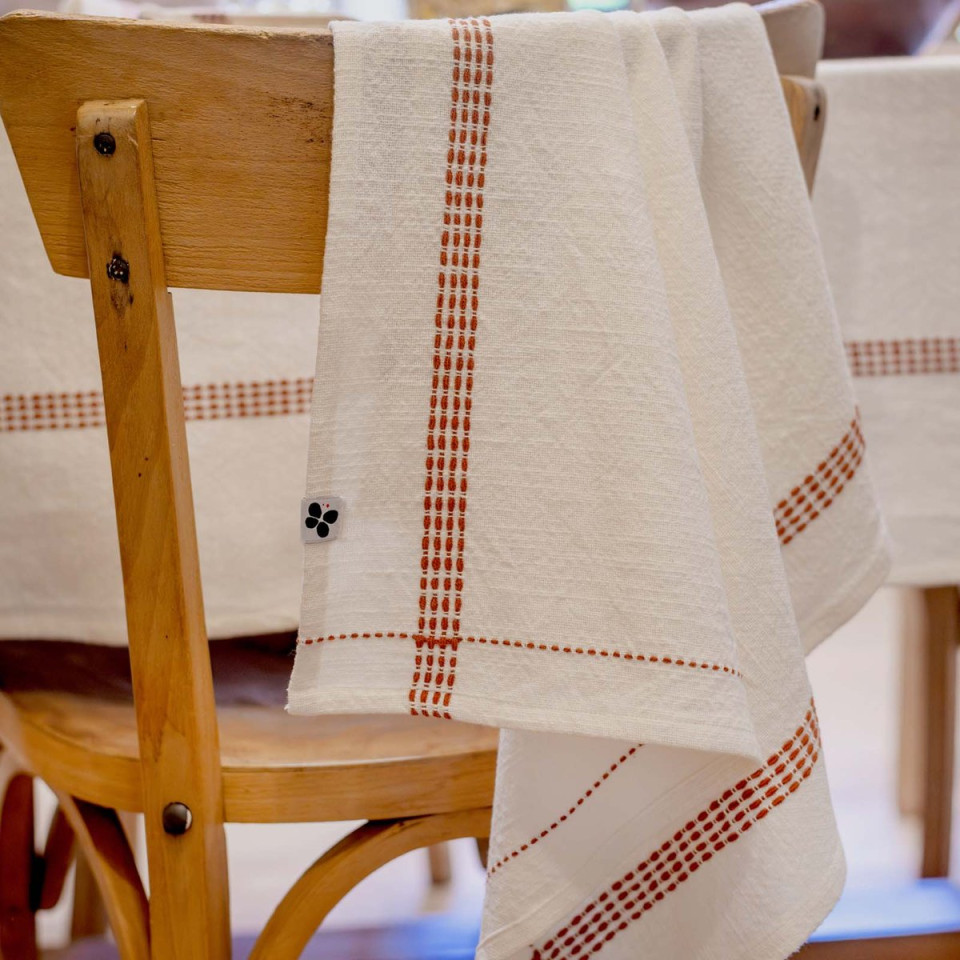 Lot de 2 essuie-mains coton GABBIE