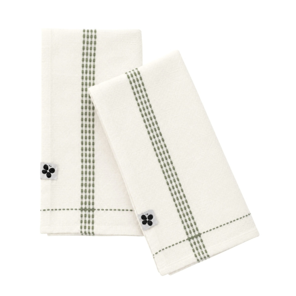 Lot de 2 essuie-mains coton GABBIE