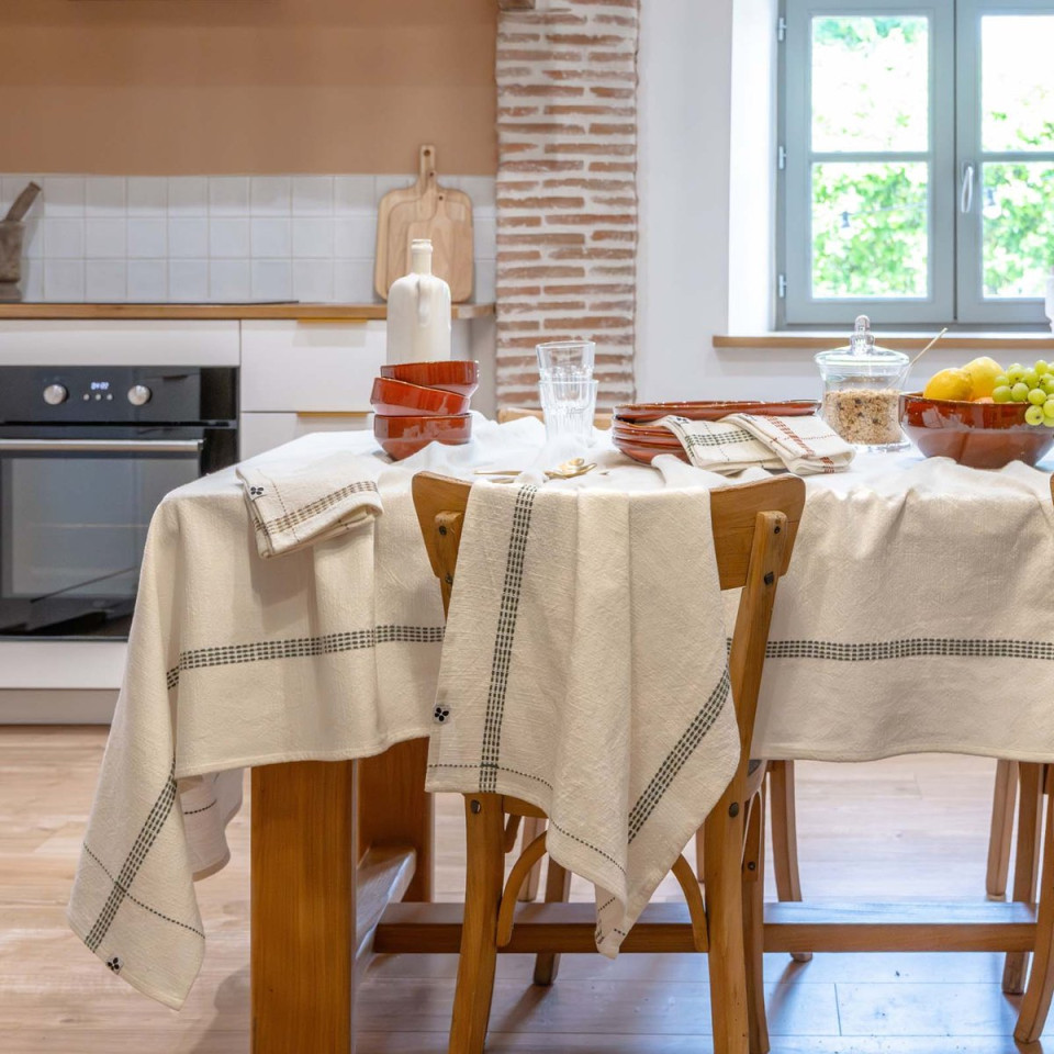 Lot de 2 essuie-mains coton GABBIE