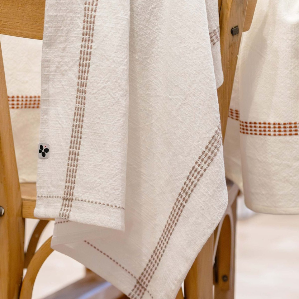 Lot de 2 essuie-mains coton GABBIE