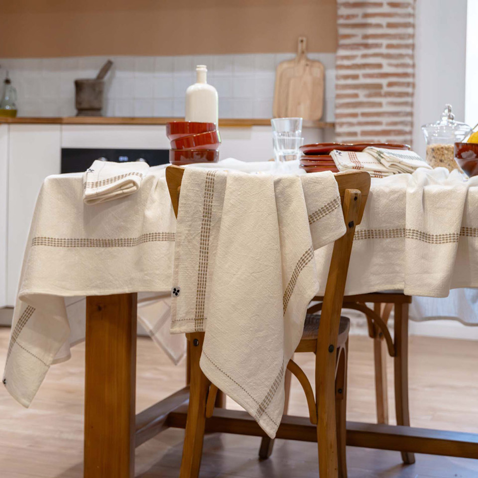 Lot de 2 essuie-mains coton GABBIE