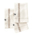Lot de 3 serviettes de table coton Gabbie