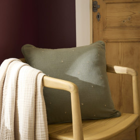 Coussin gaze de coton GAIA STELLA