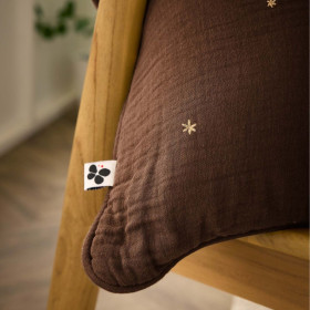 Coussin gaze de coton GAIA STELLA