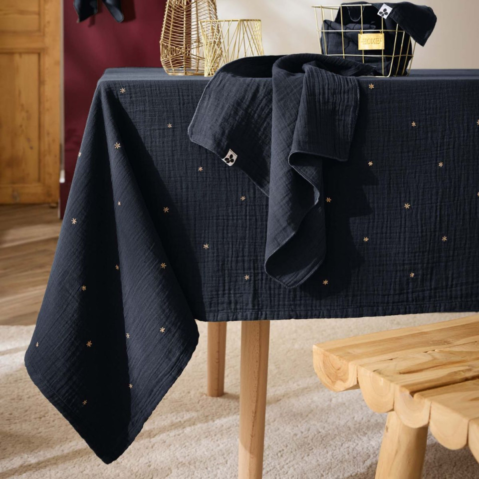 Nappe gaze de coton GAIA STELLA