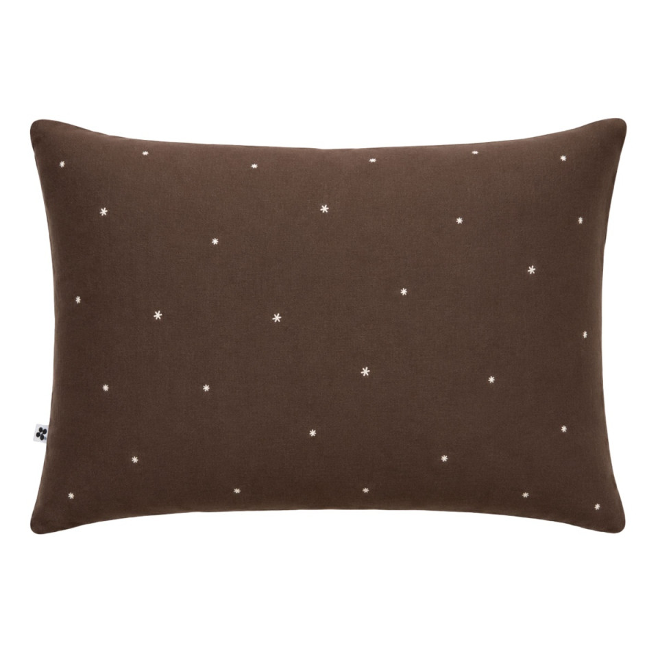 Taie d'oreiller gaze de coton GAIA STELLA