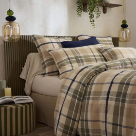 Taie d'oreiller flanelle GASTON