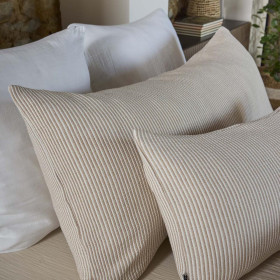 Coussin gaze de coton GINA