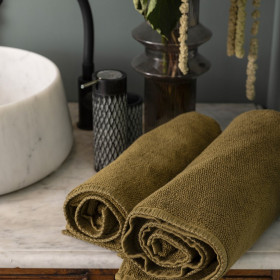 Serviette & Drap de Bain en Coton BORA  