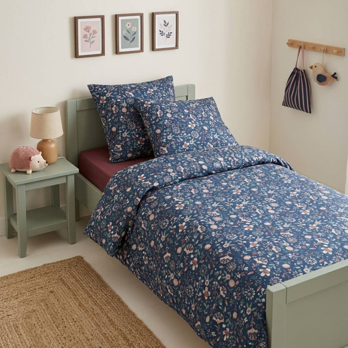 Taie d'oreiller percale JARDIN D'HIVER