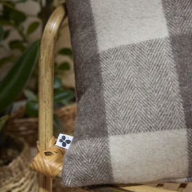 Coussin laine recyclée LANCELOT
