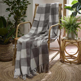 Plaid laine recyclée Lancelot