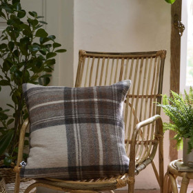 Coussin laine recyclée LEANDRE