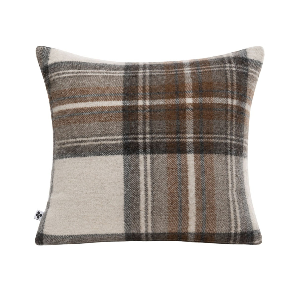 Coussin laine recyclée LEANDRE