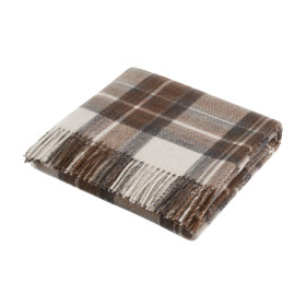 Plaid laine recyclée LEANDRE
