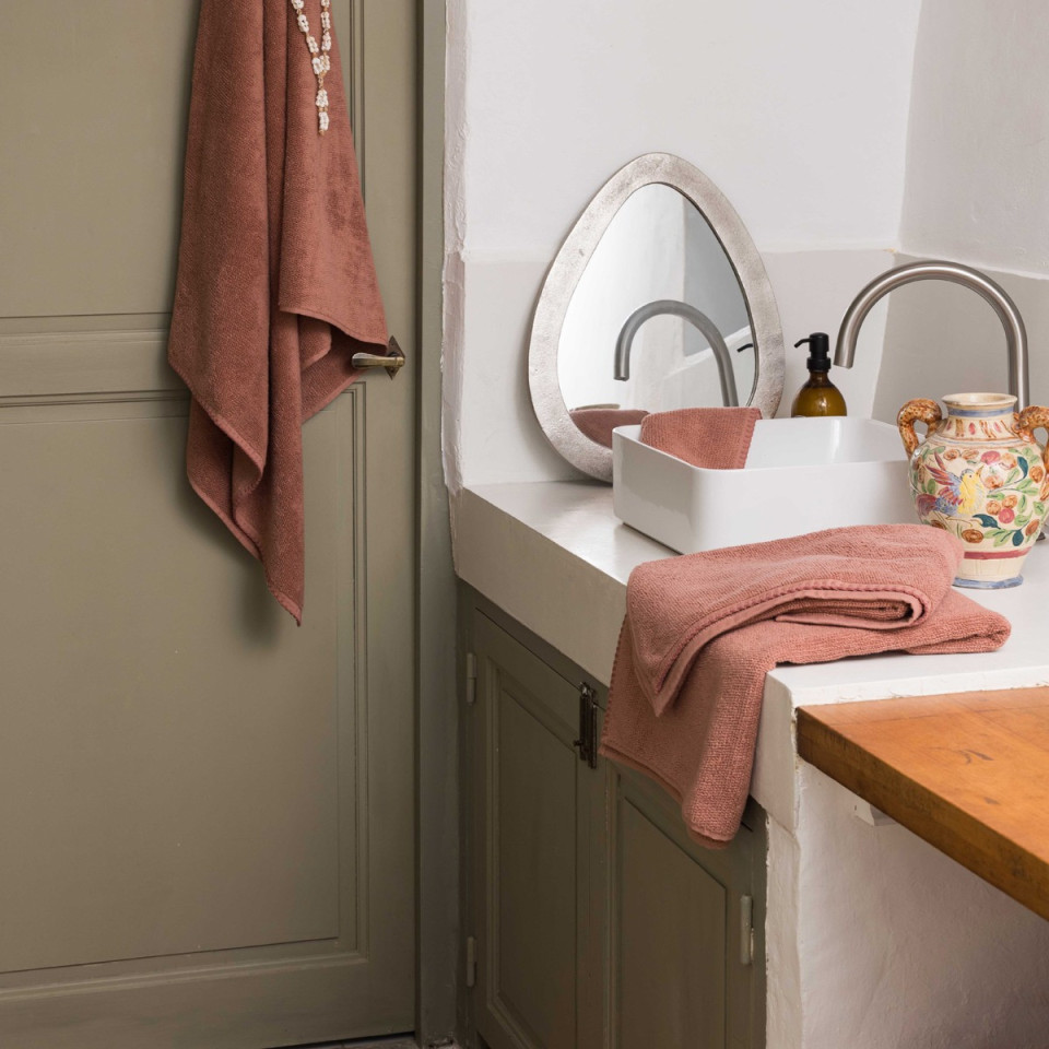 Serviette & Drap de Bain en Coton BORA  