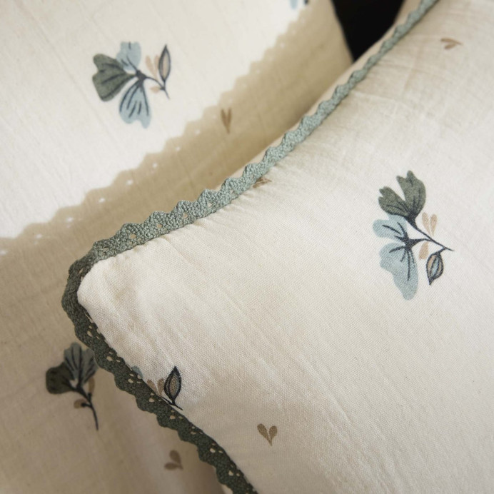 Coussin gaze de coton Mila