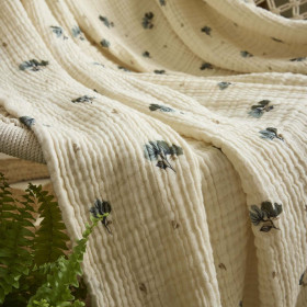 Plaid gaze de coton MILA