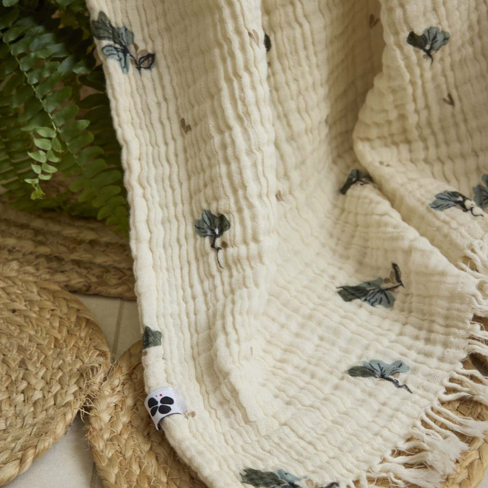 Plaid gaze de coton MILA