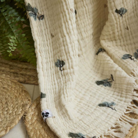Plaid gaze de coton MILA