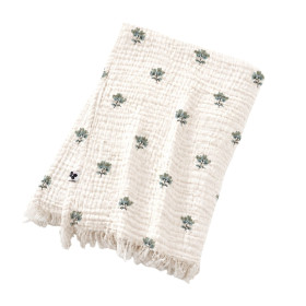 Plaid gaze de coton MILA