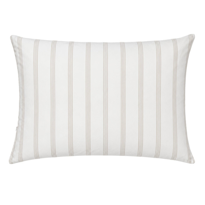 Taie d'oreiller percale Paulette L'effet Papillon | Impression Lin