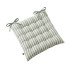 Galette de chaise gaze de coton Romie