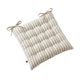 Galette de chaise gaze de coton ROMIE