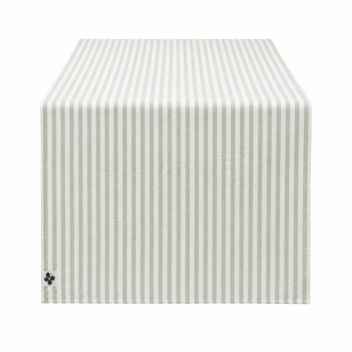 Chemin de table gaze de coton Romie L'effet Papillon | Impression Lin